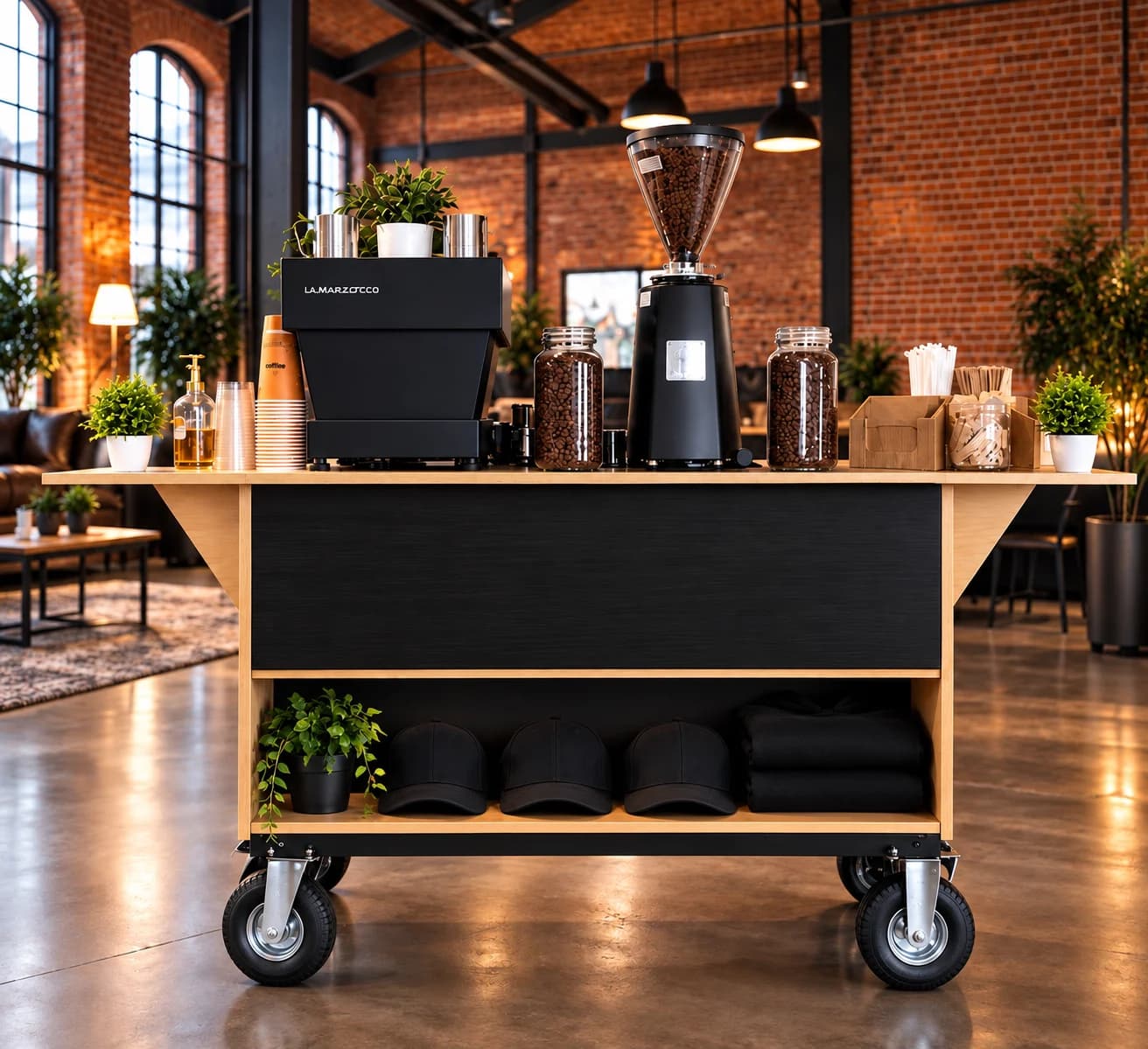 Mobile Espresso Cart
